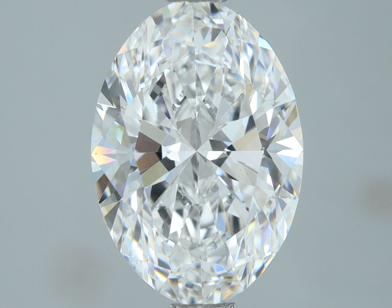 2.05 ct. oval Lab Grown Diamond front image