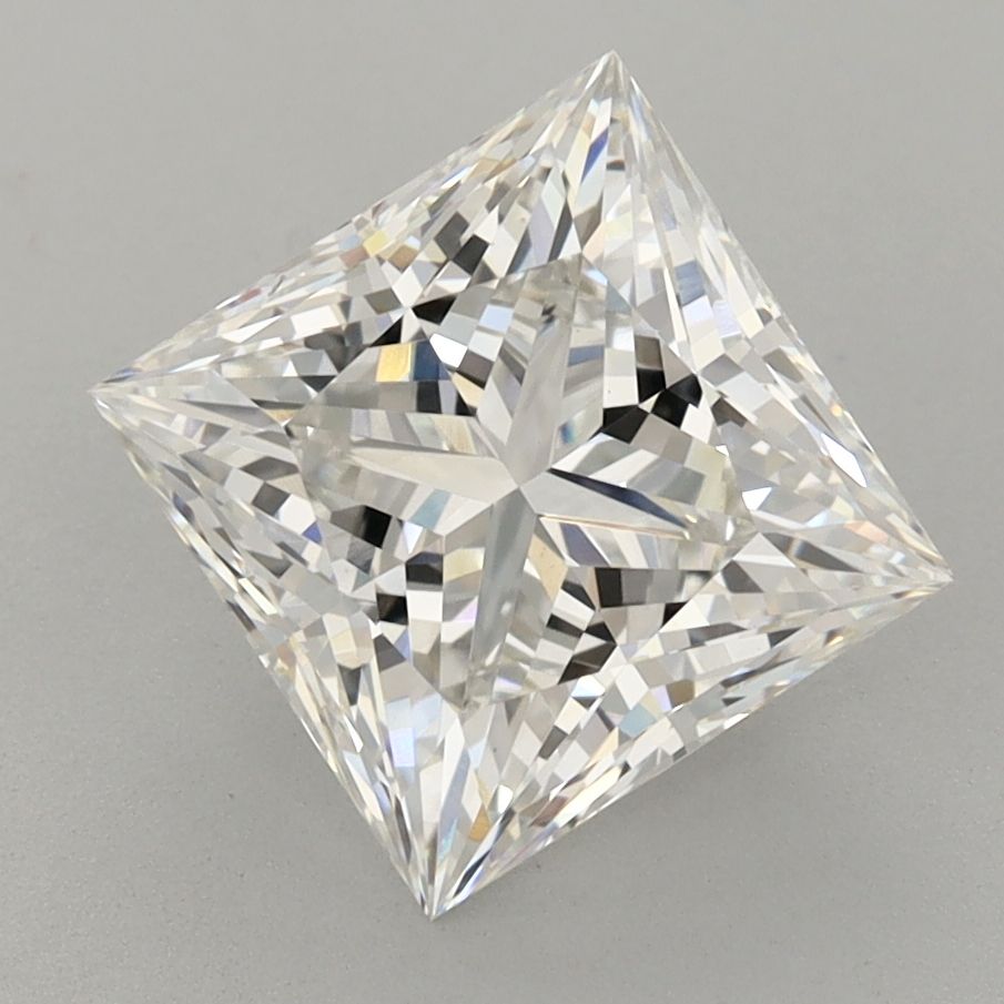 3.14 ct. princess Lab Grown Diamond front image