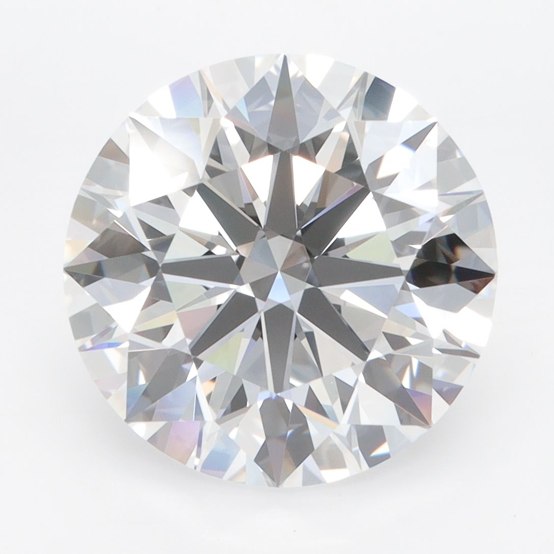 6.02 ct. round Lab Grown Diamond front image