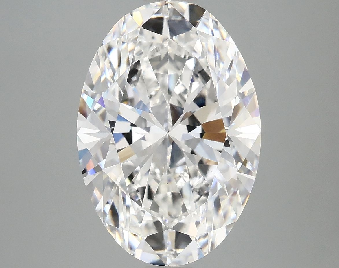 5.01 ct. oval Lab Grown Diamond front image