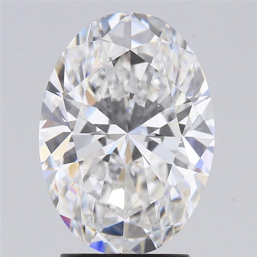 3.01 ct. oval Lab Grown Diamond front image