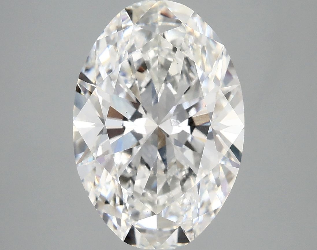 3.86 ct. oval Lab Grown Diamond front image