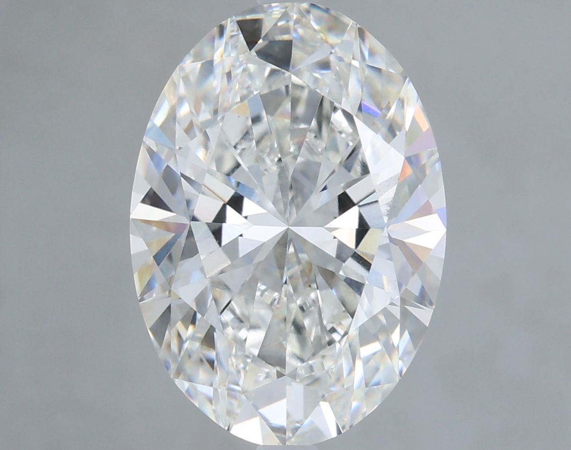5.08 ct. oval Lab Grown Diamond front image