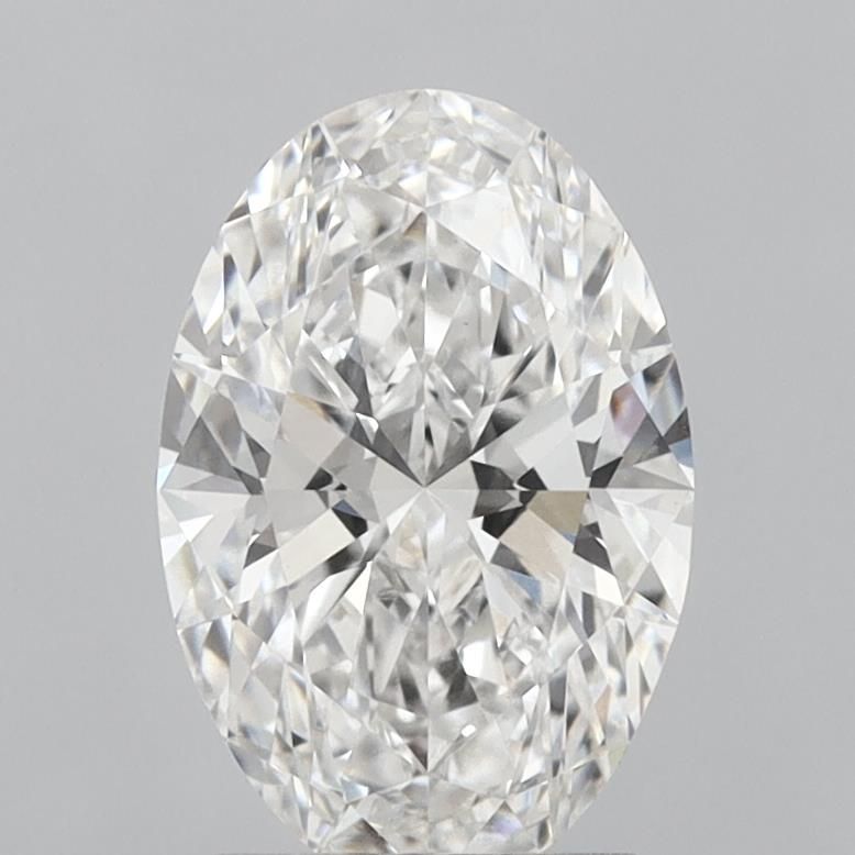 2.53 ct. oval Lab Grown Diamond front image