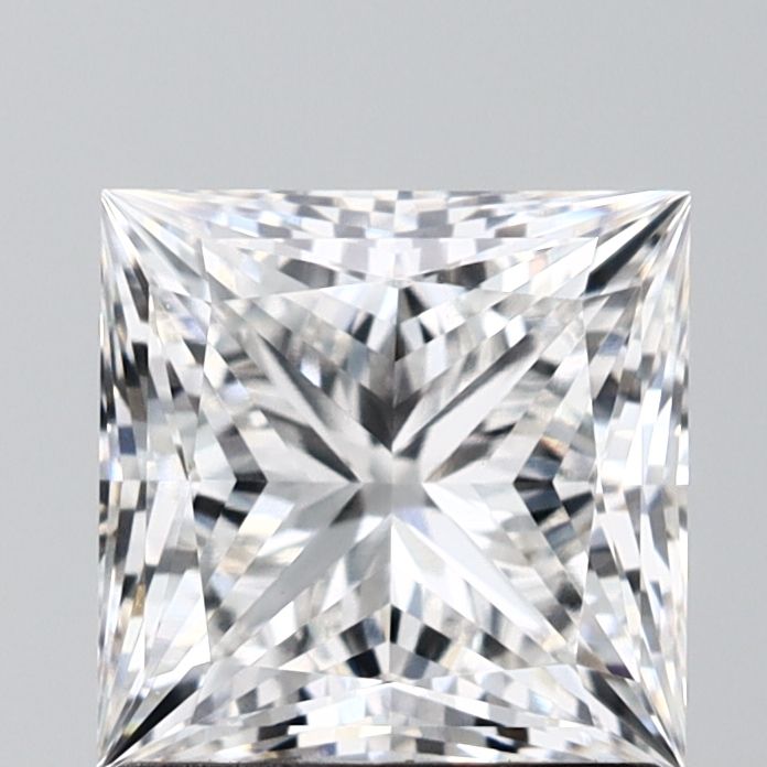 1.56 ct. princess Lab Grown Diamond front image