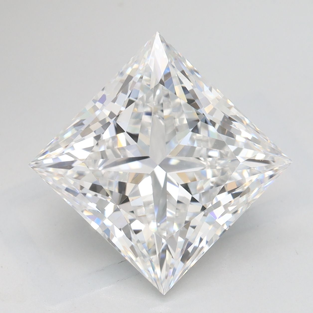 4.22 ct. princess Lab Grown Diamond front image