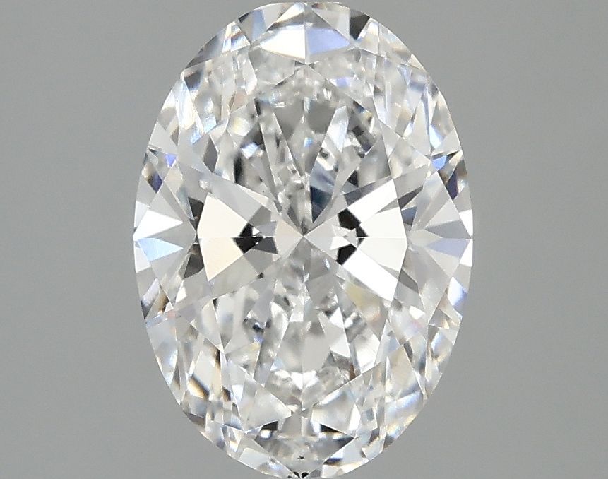 2.01 ct. oval Lab Grown Diamond front image