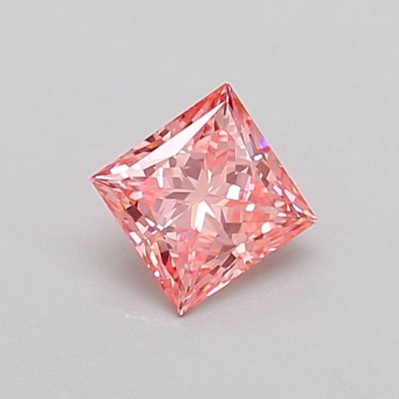 0.34 CT Fancy Vivid Pink PRINCESS