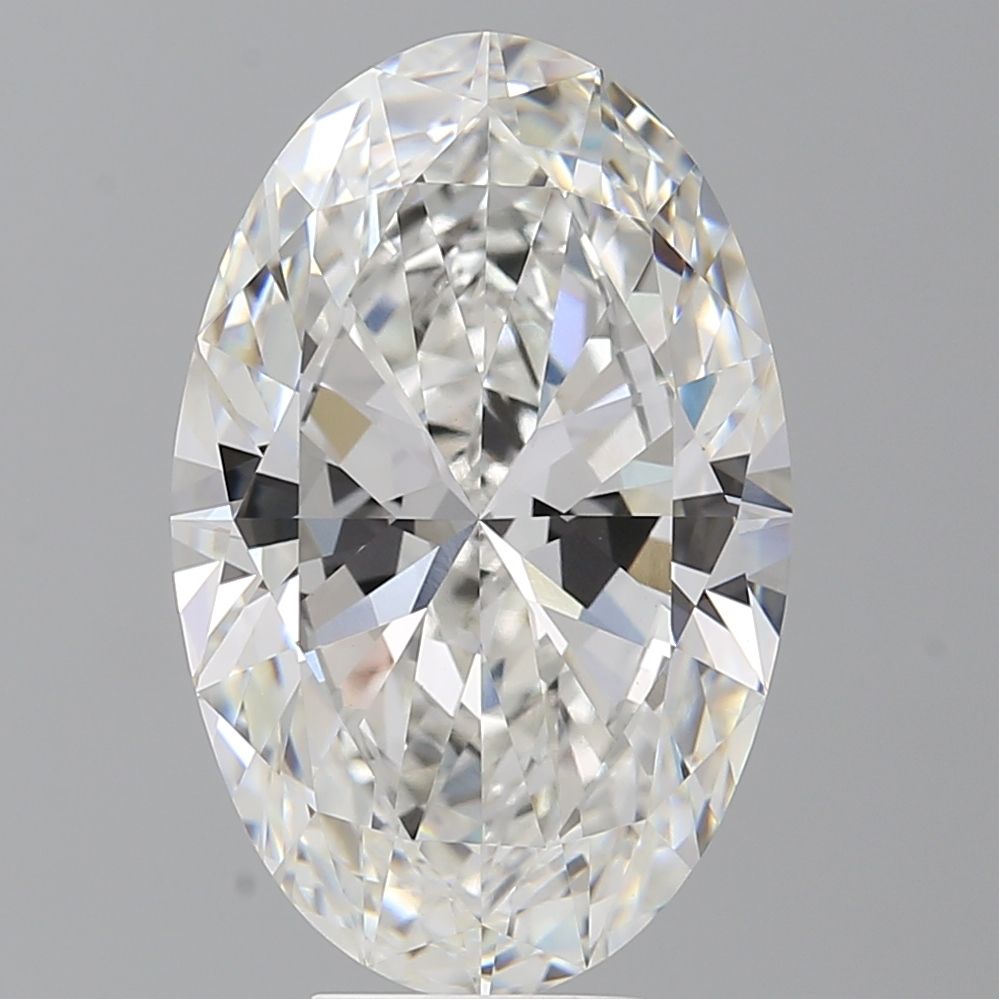 7.59 ct. oval Lab Grown Diamond front image