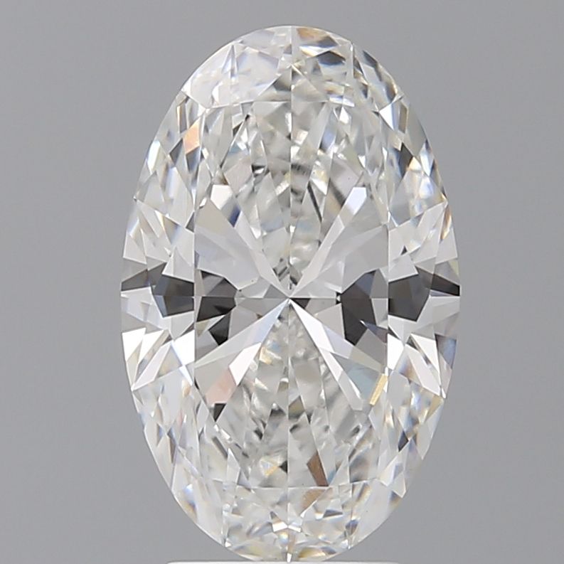 3.58 ct. oval Lab Grown Diamond front image