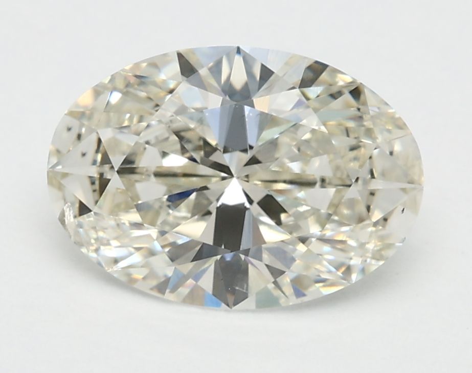 1.57 ct. oval Lab Grown Diamond front image