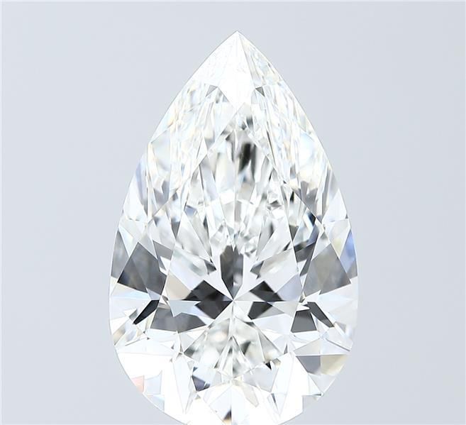 8.04 ct. pear Lab Grown Diamond front image