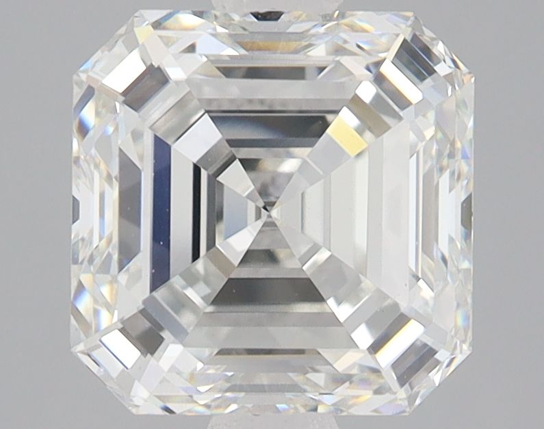 3.17 ct lab-grown Asscher Diamond