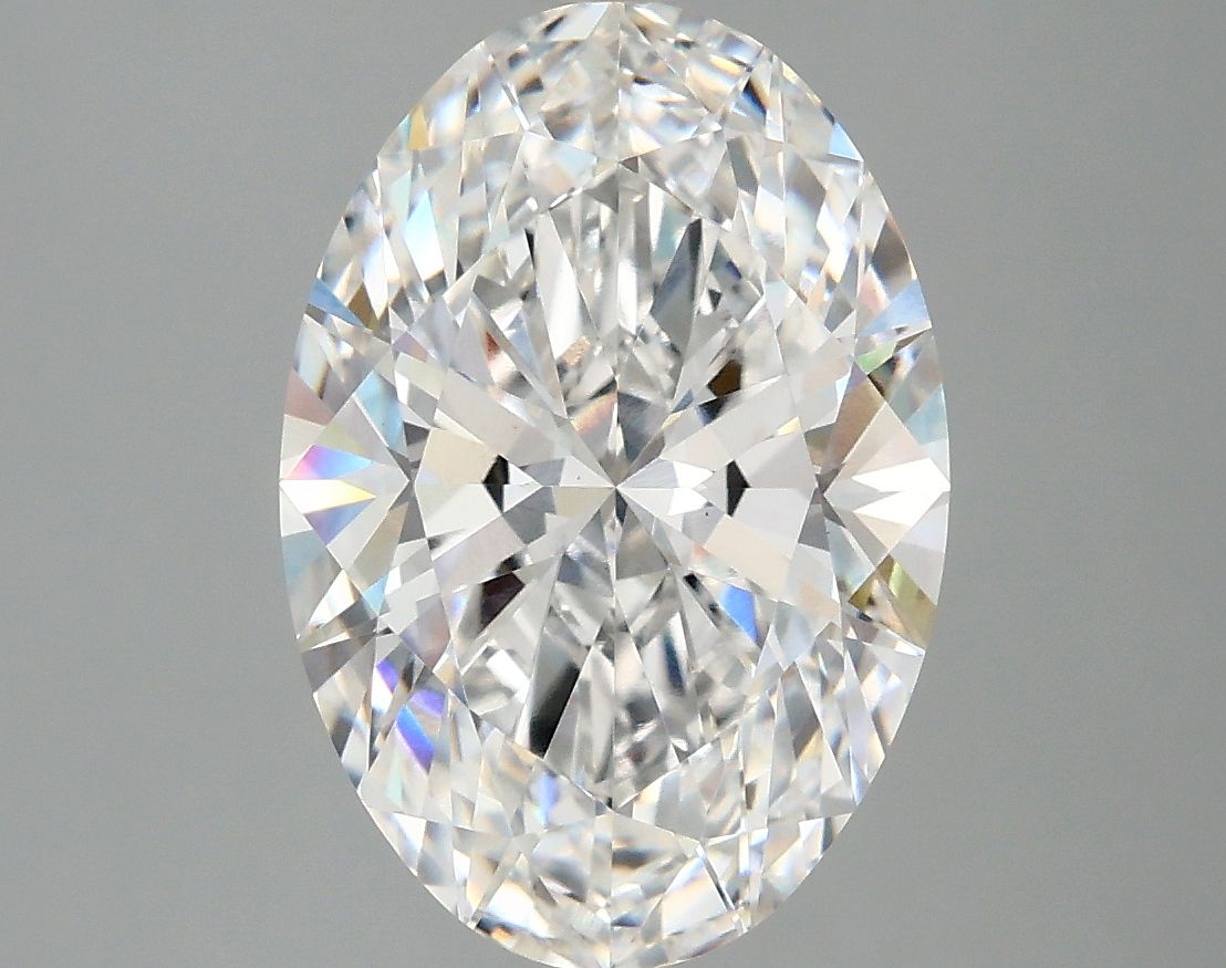 4.10 ct. oval Lab Grown Diamond front image