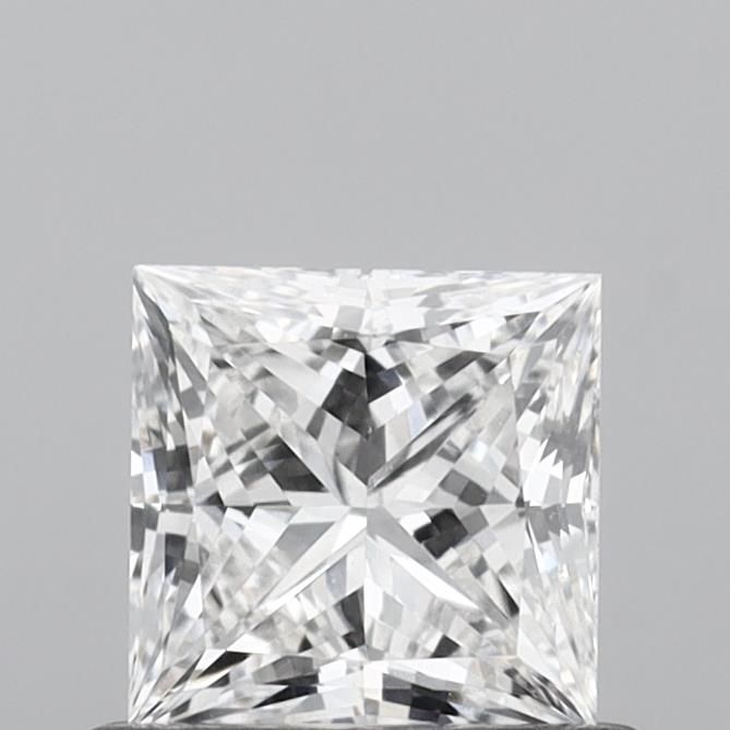 0.66 ct lab-grown Princess Diamond