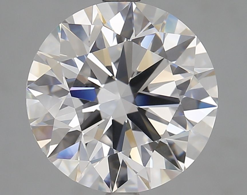 Diamant Rond 5.05 ct - Couleur D - Pureté VVS1
