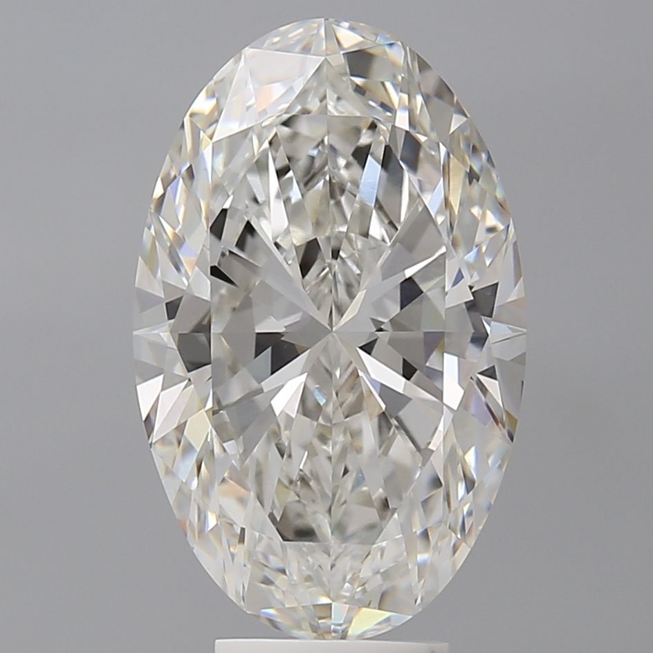 6.07 ct. oval Lab Grown Diamond front image