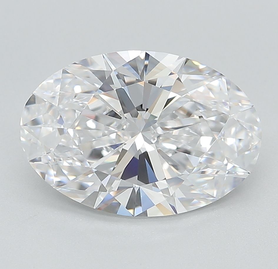 2.82 ct. oval Lab Grown Diamond front image
