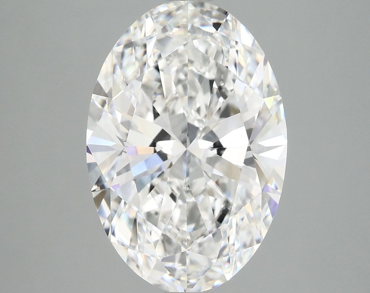 5.02 ct. oval Lab Grown Diamond front image