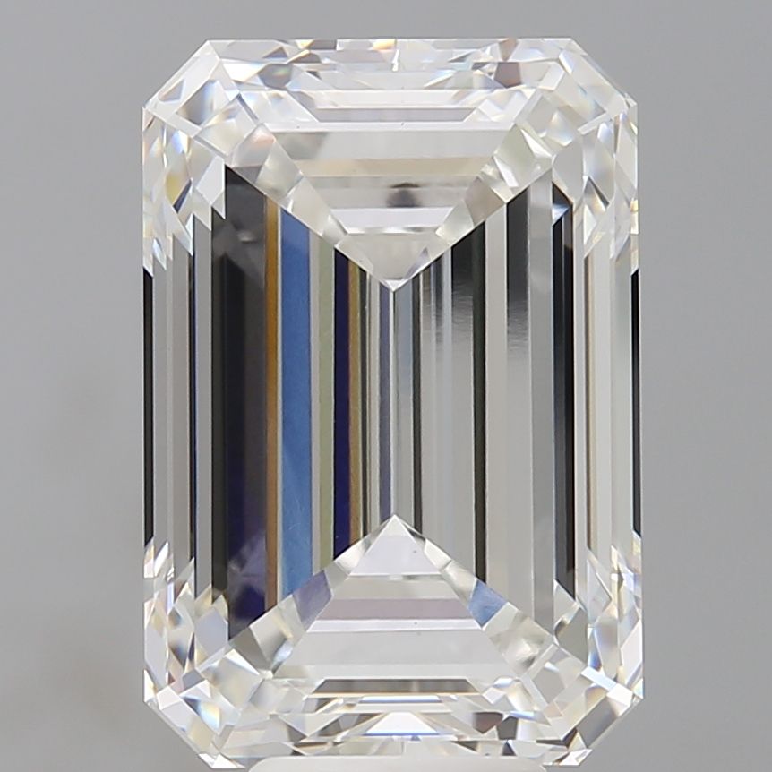 9.58 ct. emerald Lab Grown Diamond front image