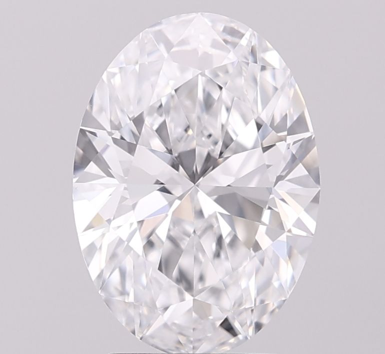 2.54 ct. oval Lab Grown Diamond front image