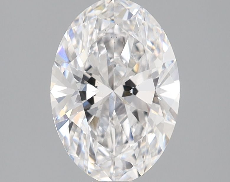1.22 ct. oval Lab Grown Diamond front image