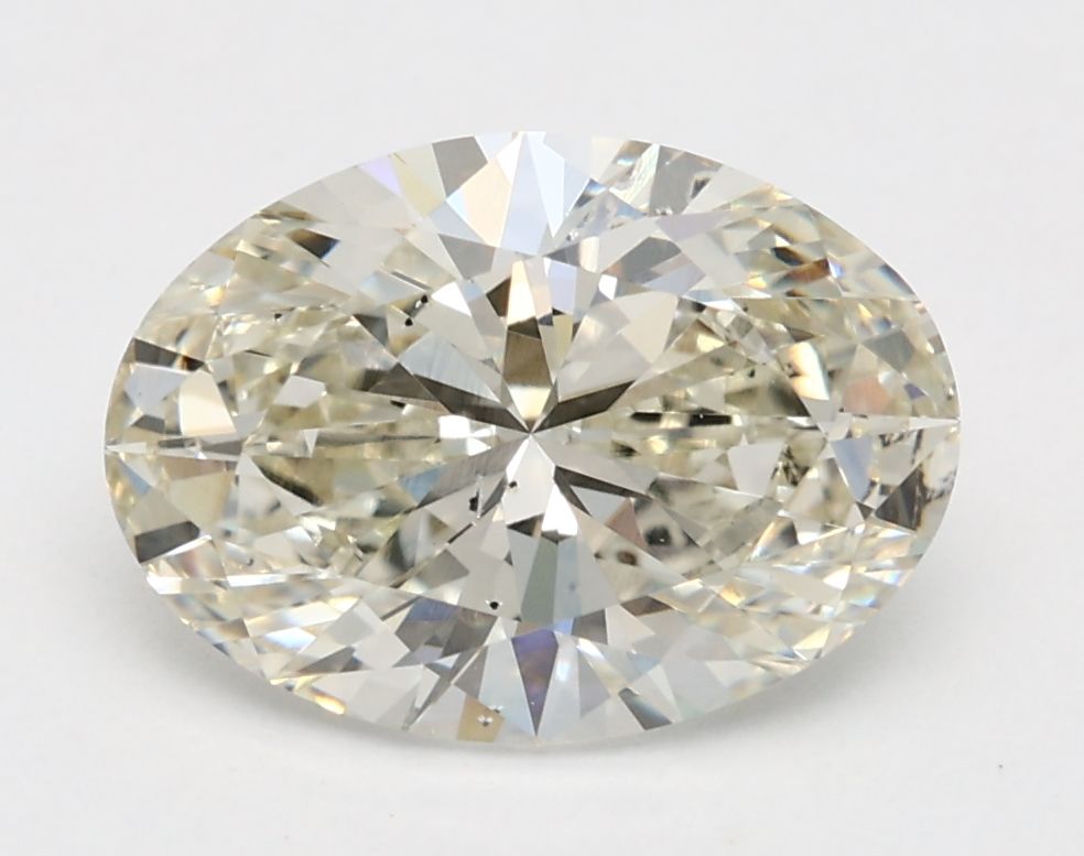 2.03 ct. oval Lab Grown Diamond front image
