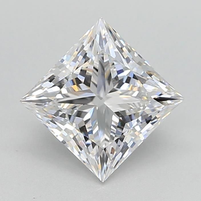 1.79 ct. princess Lab Grown Diamond front image
