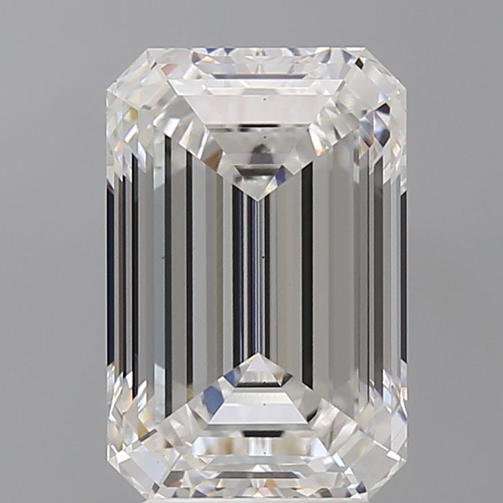 4.60 ct. emerald Lab Grown Diamond front image