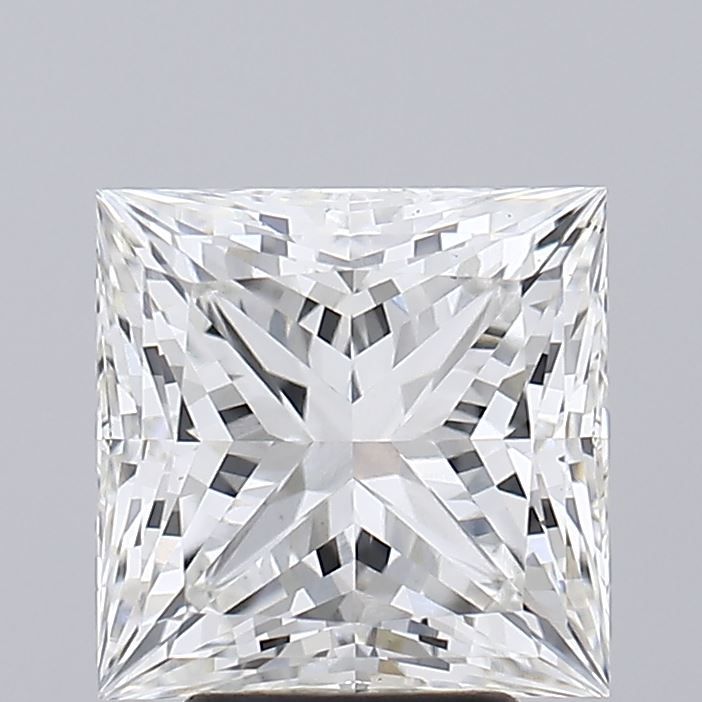 3.63 ct. princess Lab Grown Diamond front image