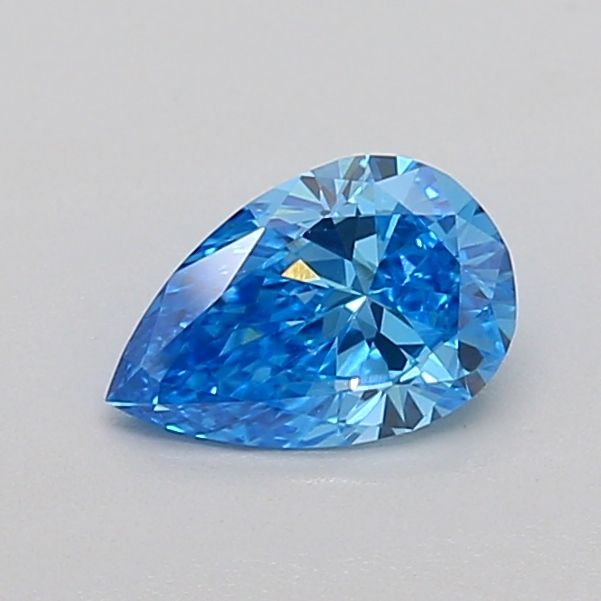 0.5 CT Fancy Vivid Blue PEAR