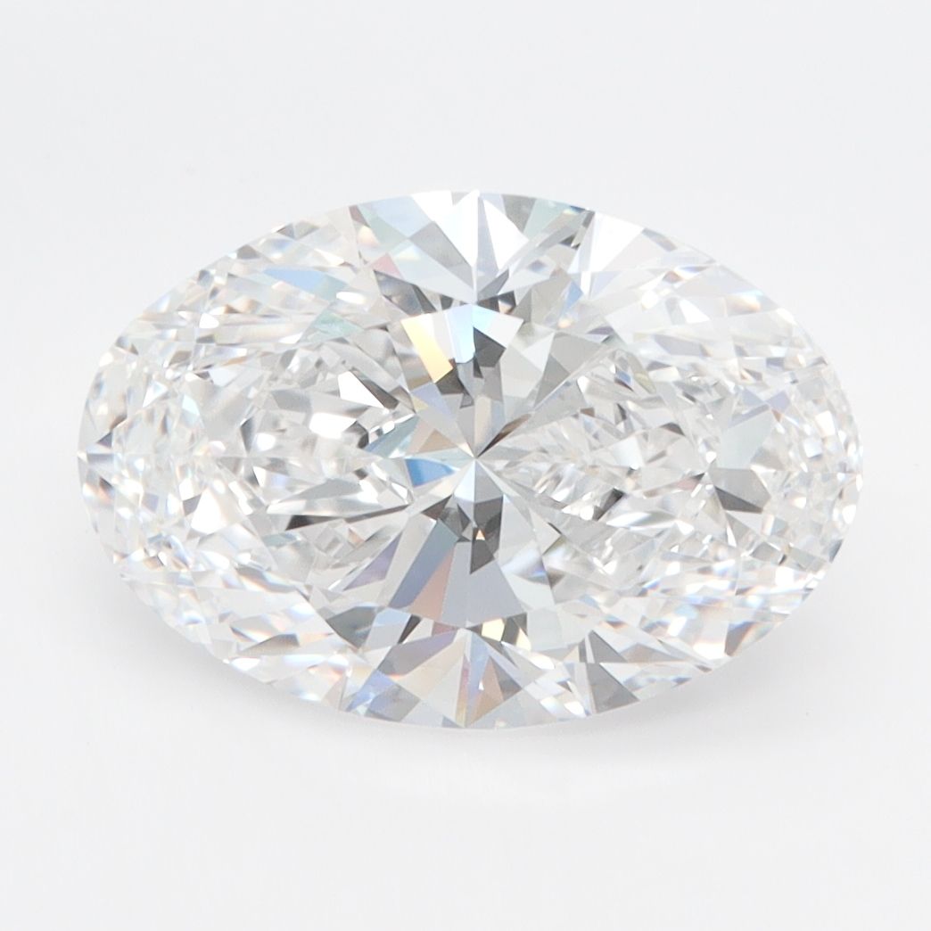 3.25 ct. oval Lab Grown Diamond front image