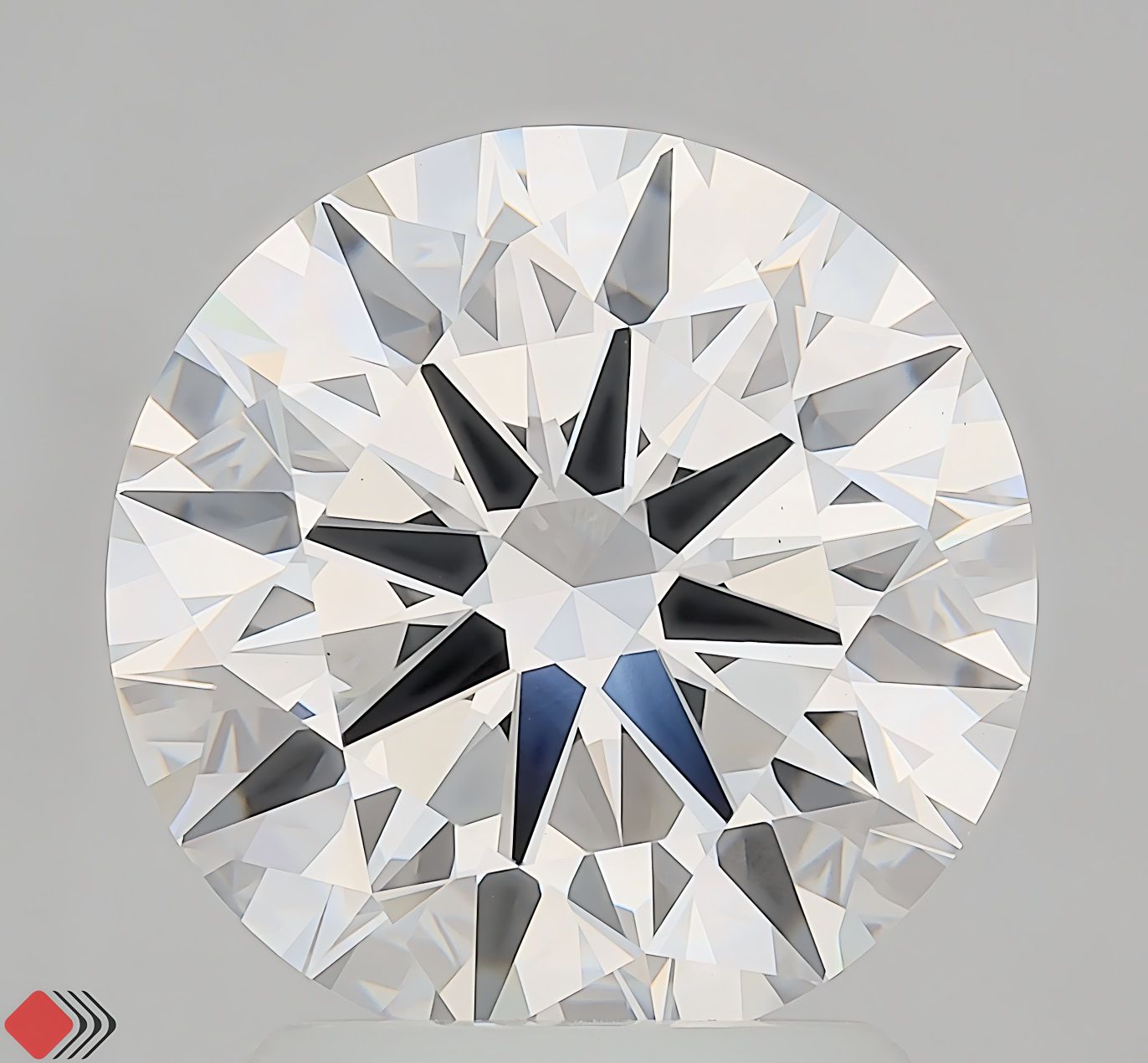 2.55 ct. round Lab Grown Diamond front image
