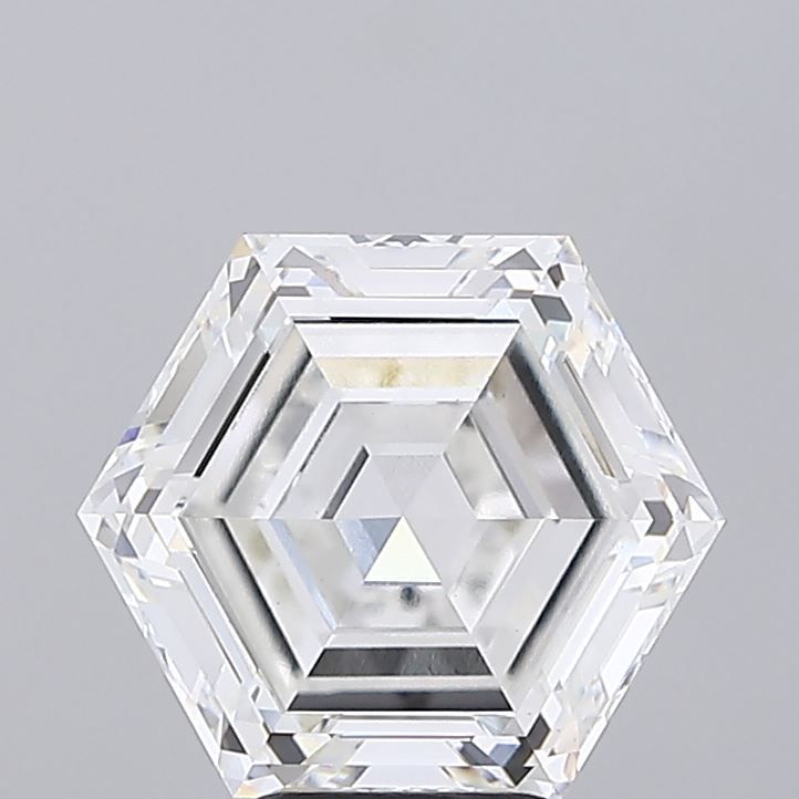 5.2 ct lab-grown Hexagonal Diamond