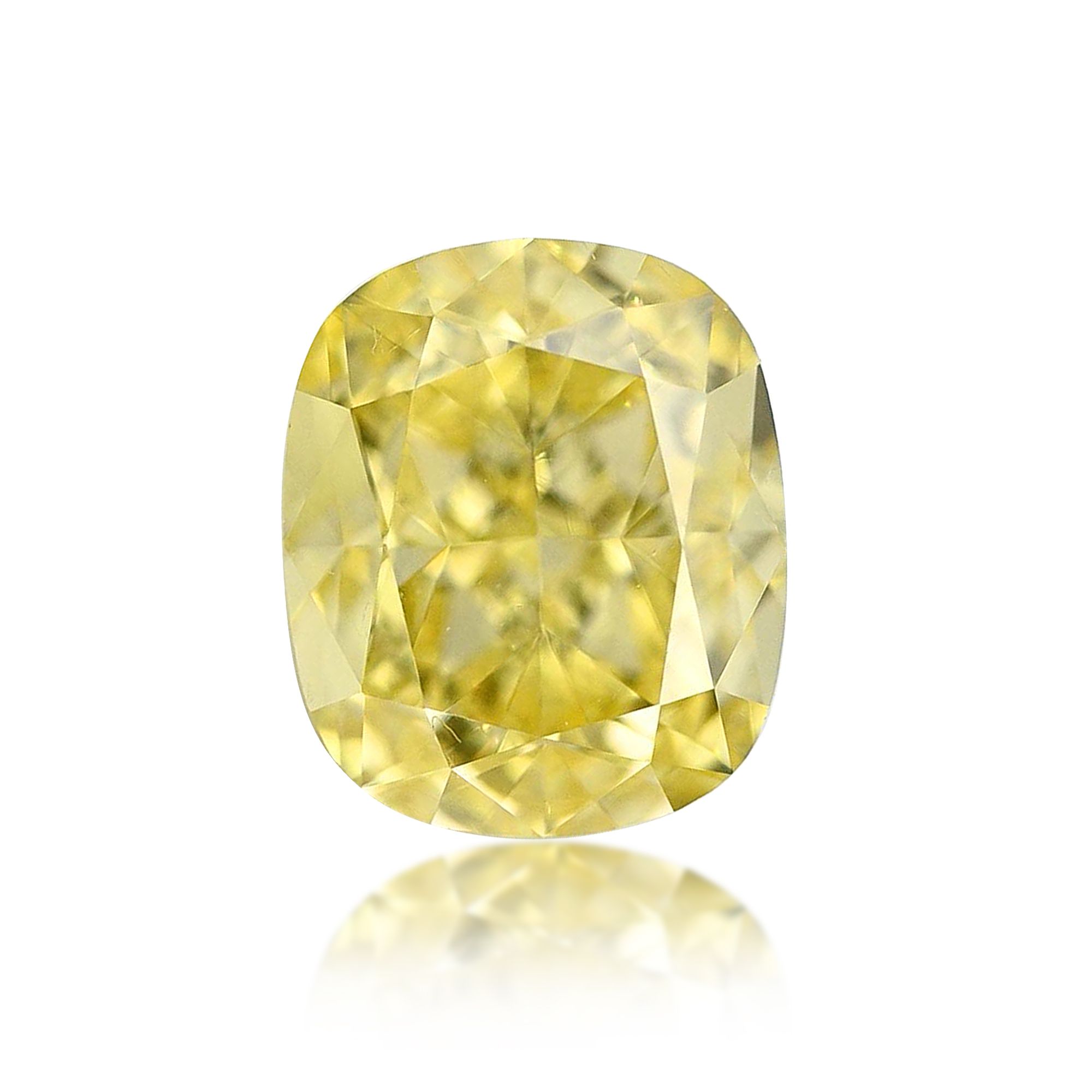 Diament 0.54 ct Fancy Intense Yellow/VS1