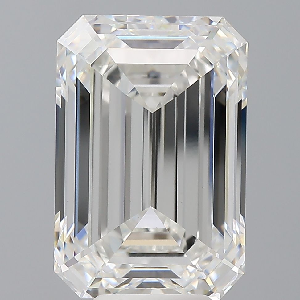 8.05 ct. emerald Lab Grown Diamond front image