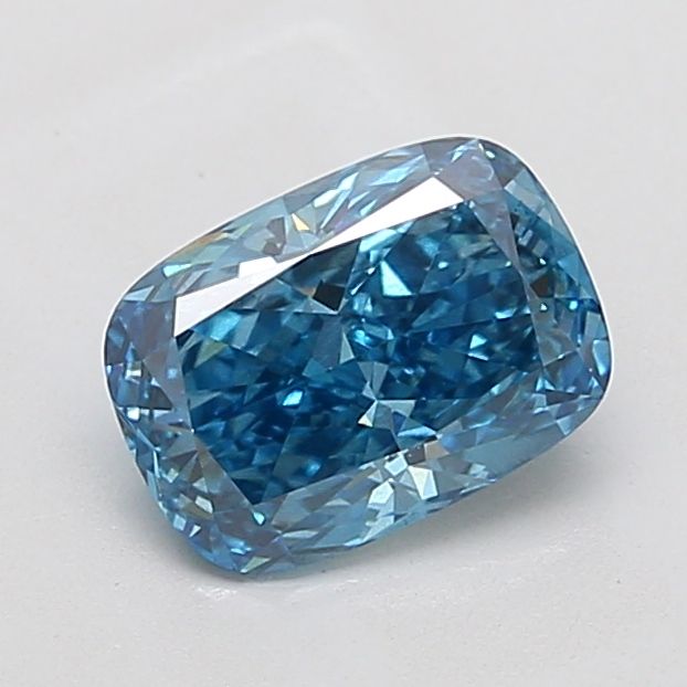 1.5 CT Fancy Vivid Blue CUSHION MODIFIED