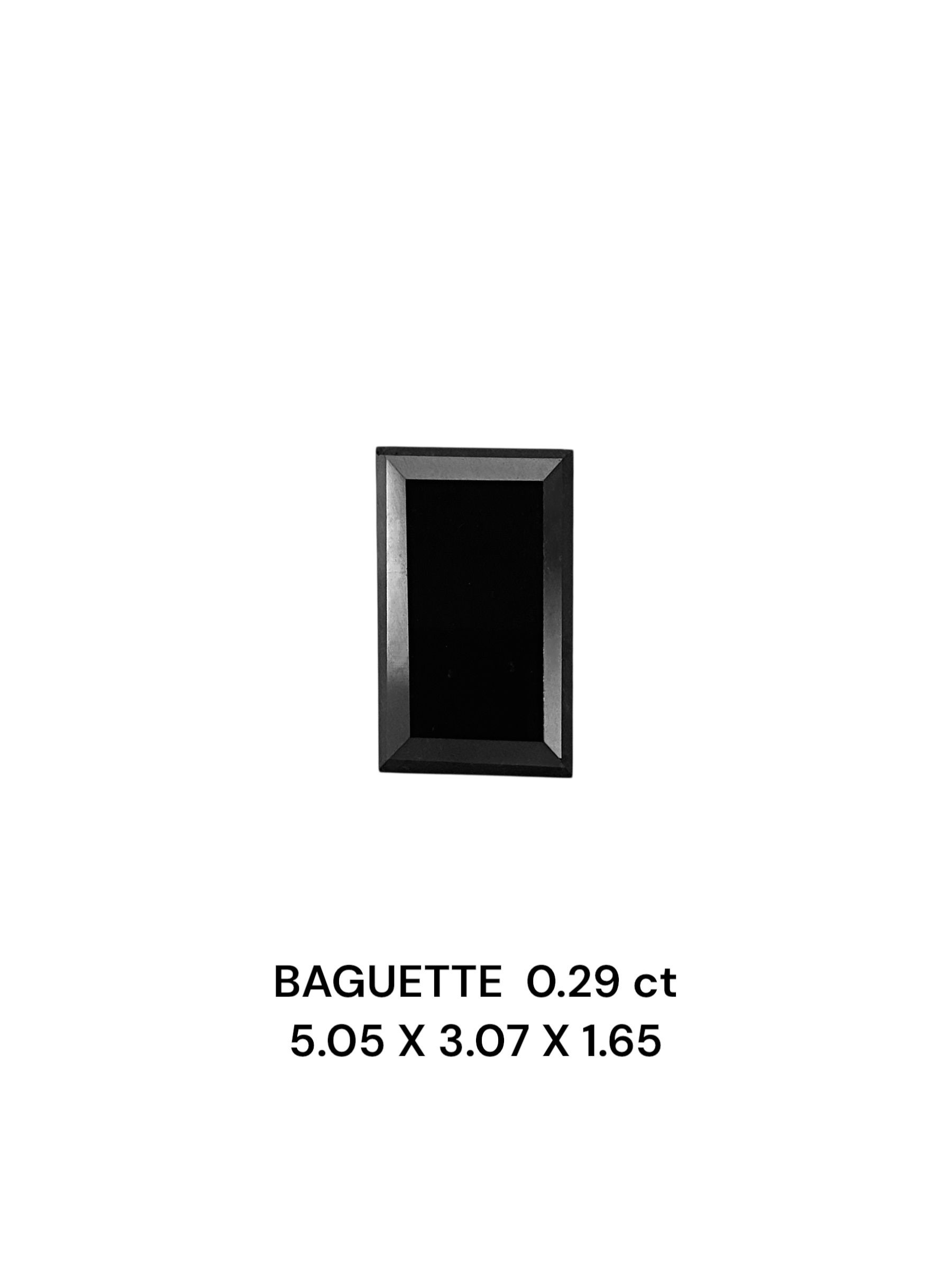 Diament 0.29 ct Fancy Black/VVS2