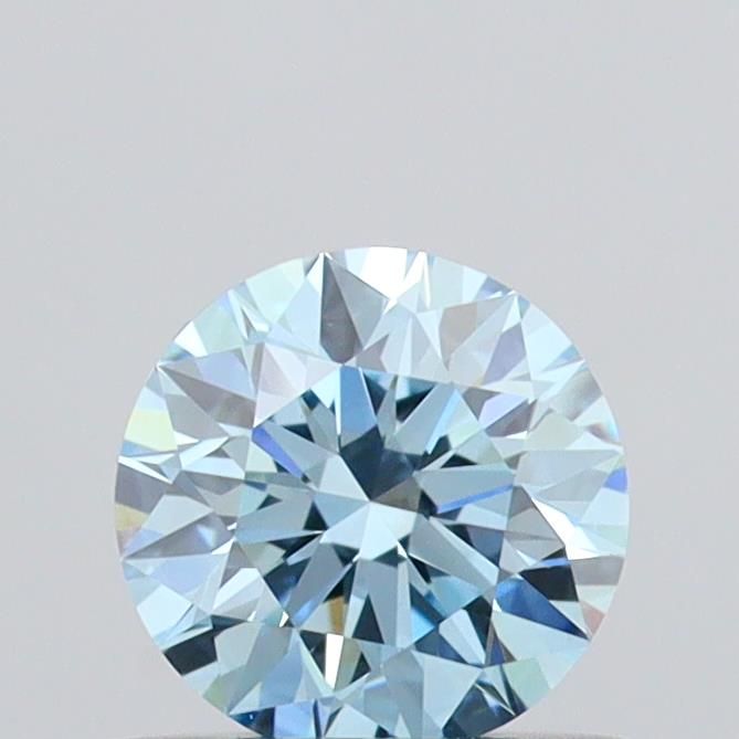 0.55 CT Fancy Vivid Blue ROUND