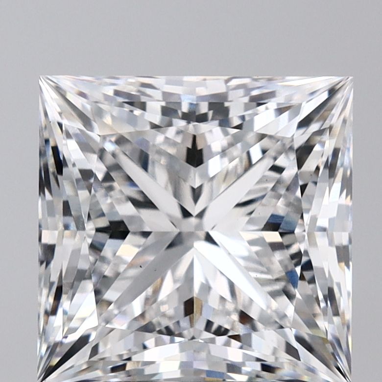 5.14 ct. princess Lab Grown Diamond front image