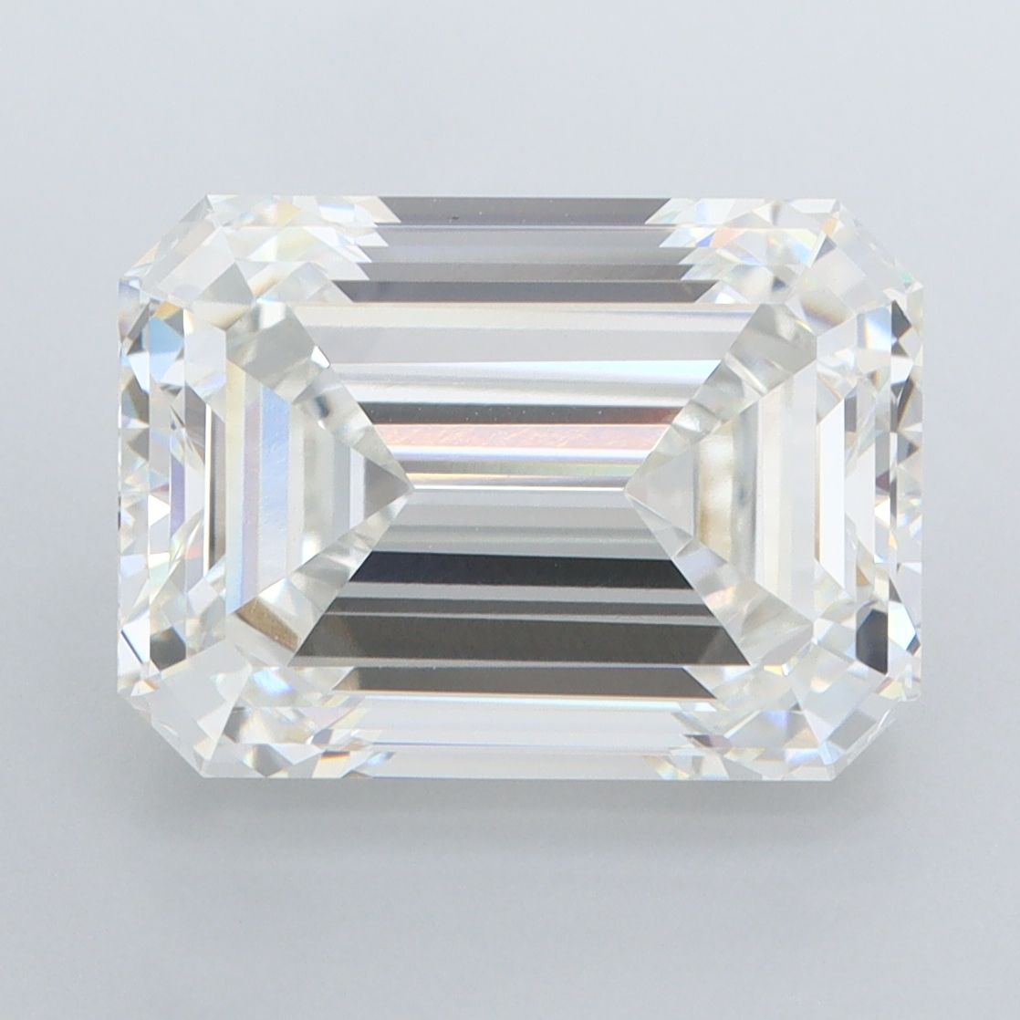 6.04 ct. emerald Lab Grown Diamond front image
