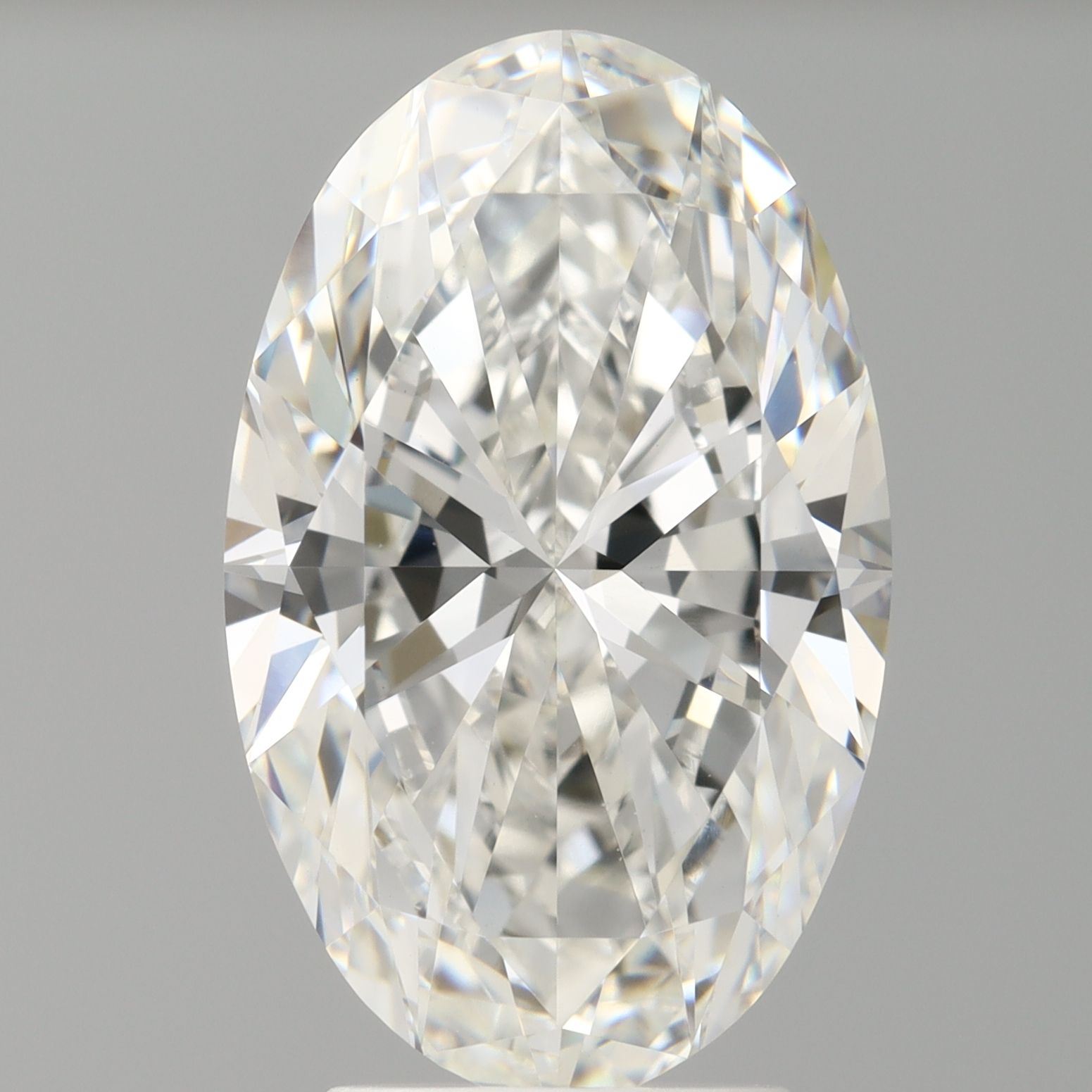 4.03 ct. oval Lab Grown Diamond front image