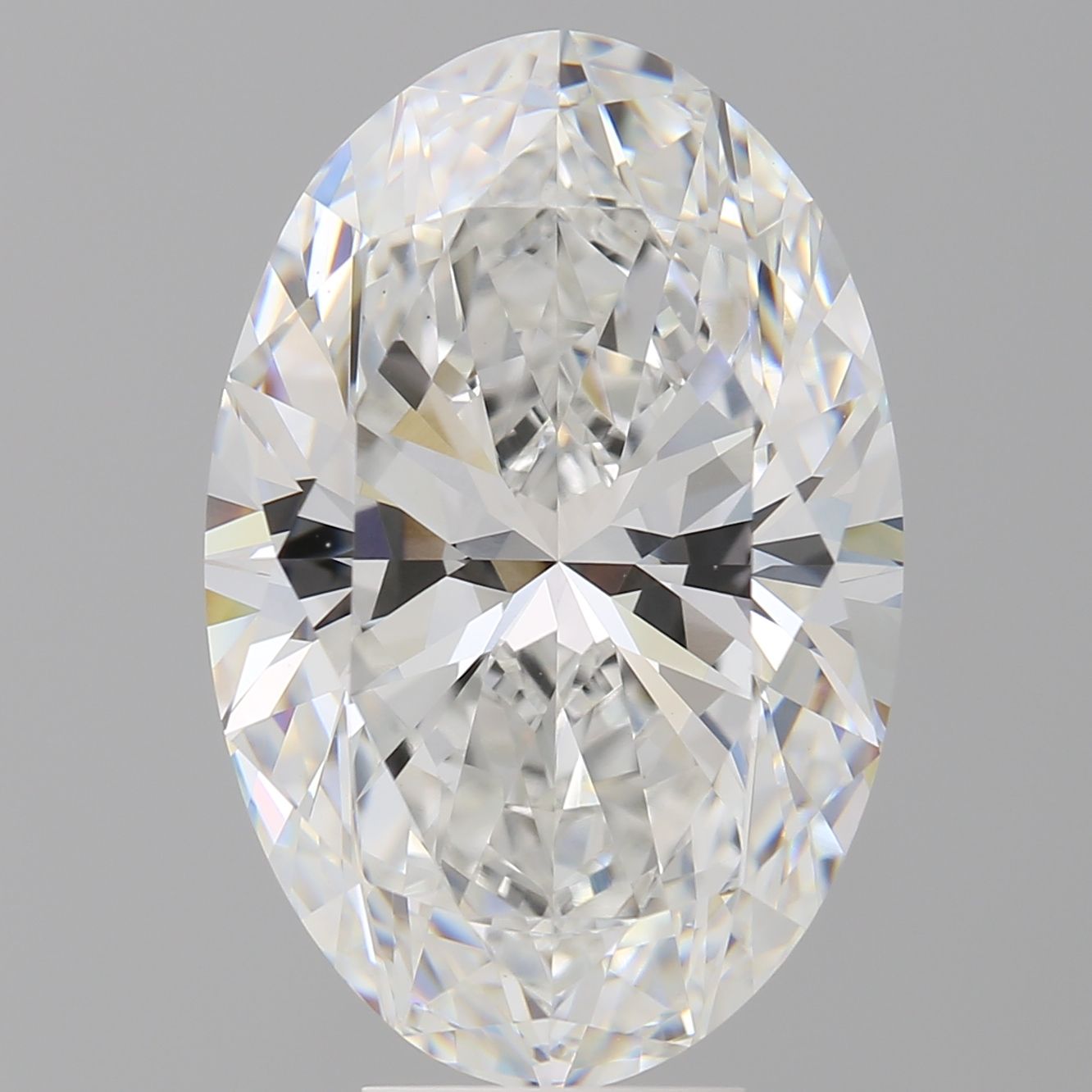 8.05 ct. oval Lab Grown Diamond front image