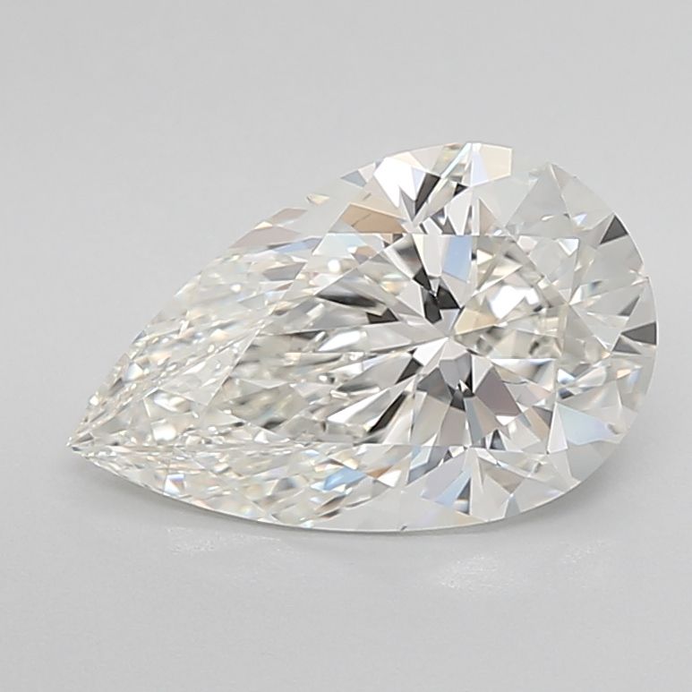 3.15 ct. pear Lab Grown Diamond front image