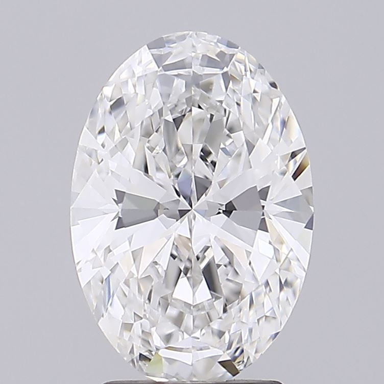 3.01 ct. oval Lab Grown Diamond front image