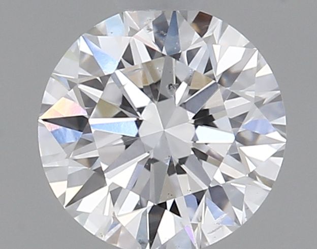 Diamant Rond 0.50 ct - Couleur D - Pureté SI2