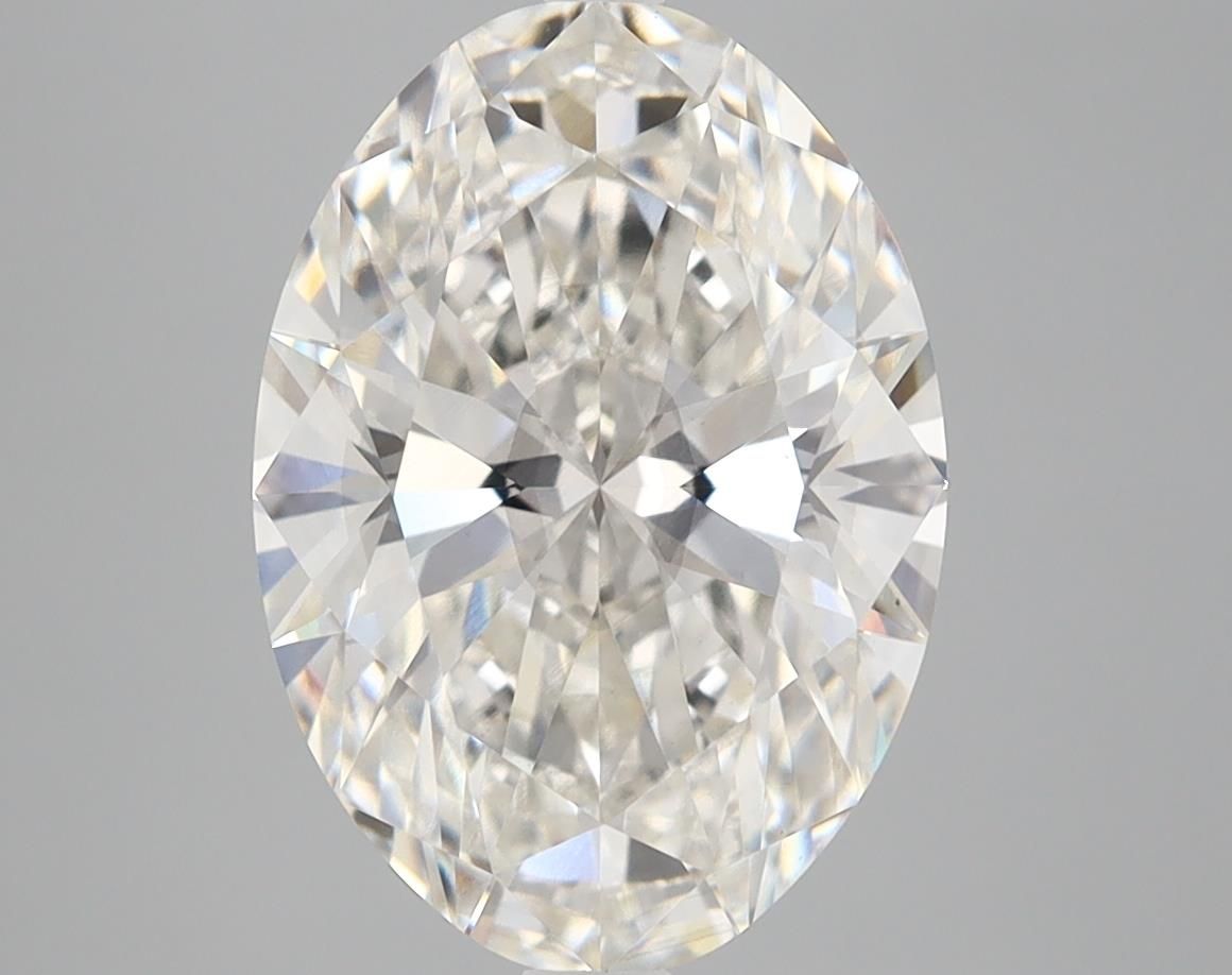 4.10 ct. oval Lab Grown Diamond front image