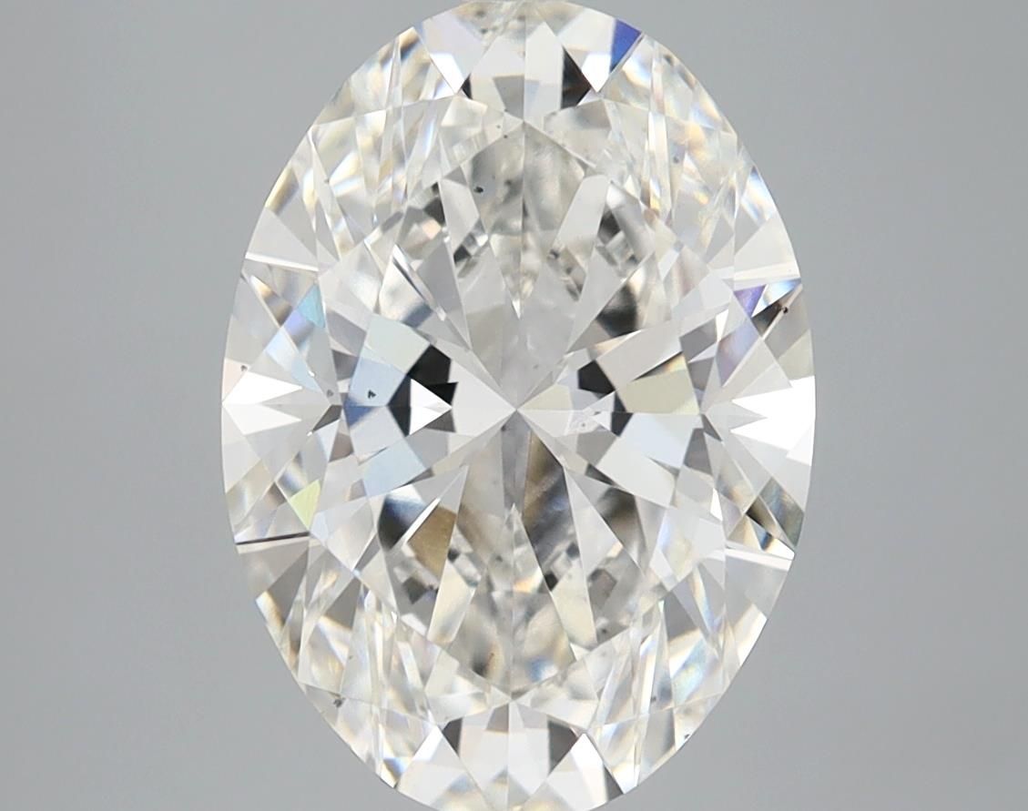 4.10 ct. oval Lab Grown Diamond front image