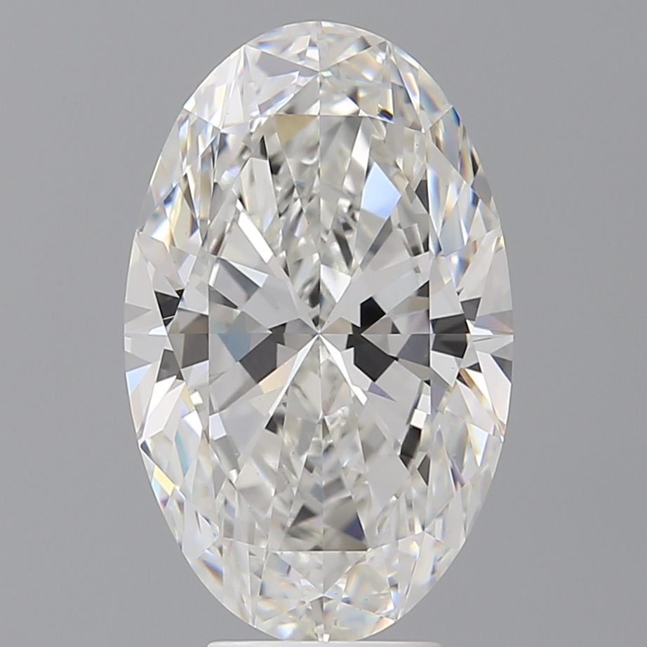 6.04 ct. oval Lab Grown Diamond front image