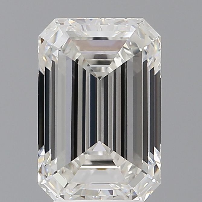 3.60 ct. emerald Lab Grown Diamond front image